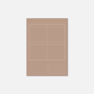 Eight Steps Notebook | Brick