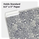 12ct File Folders Ornate Florals - Image 3