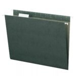20ct Hanging File Folders Letter Size Green - up&up™: Paperboard Core, File Organizer, 100 Sheet Capacity, 20 Pack - Image 3