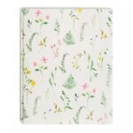 U Brands 2 Pocket Fashion Plastic Folder Pressed Botanicals Cream, School Supplies - Image 2